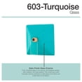 thumbnail image 5 of MR Direct  603 Turquoise Colored Glass Vessel Sink, with Oil-Rubbed Bronze Vessel Faucet, Sink Ring, and Vessel Pop-up Drain, 5 of 5
