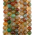 thumbnail image 4 of The Bead Chest Round Rainbow Agate Beads (8mm): Organic Gemstone Round Spherical Energy Stone Healing Power Crystal for Jewelry Bracelet Mala Necklace Making, 4 of 4