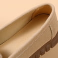thumbnail image 6 of Mostsola Loafers for Women Suede Wedge Penny Loafers Comfort Slip on Driving Walking Shoes, 6 of 9