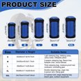thumbnail image 2 of Uxcell Bolsa de Compresión, Saco de Dormir Ultraligero, Sacks de Almacenamiento Duraderos e Impermeables para Ahorro de Espacio 52L y Azul Marino - Ideal para (Camping/Senderismo/Mochilear/Viajar), 2 of 7