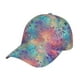 thumbnail image 1 of Fotbe blue pink colorful cracked texture Gorro Clásico de Béisbol, Gorra Ajustable con Broche Snapback, Gorro de Exterior de Algodón Suave, 1 of 6
