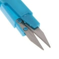thumbnail image 4 of Rongfmy Scissors Metal Stringing Materials Thread Cutter Fishing Line U Sewing Scissors Blue, 4 of 9