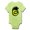 Kiwi, variant on CafePress - Happy Punk Mohawk Infant Creeper - Baby Light Bodysuit, Size Newborn - 24 Months