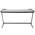 thumbnail image 1 of Gaming Table, Modern Simple Style Z Shaped Computer Table, Multipurpose Office For Home Bedroom Living Room, 1 of 8