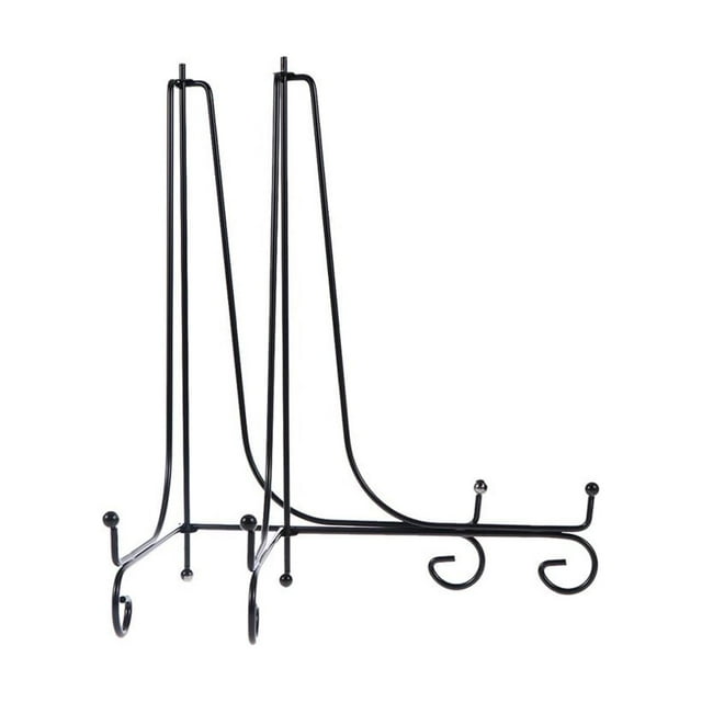 Stand Display Plate Iron Holder Easelstands Photo Heavy Duty Large Picture Frame Decorative Table Easels