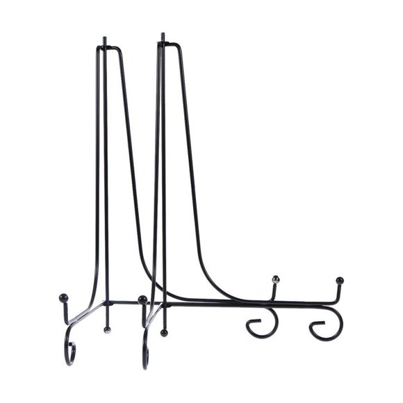Stand Display Plate Iron Holder Easelstands Photo Heavy Duty Large Picture Frame Decorative Table Easels