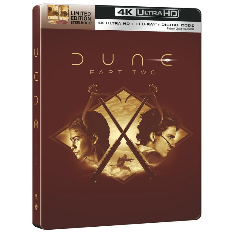 Dune: Part Two (Walmart Exclusive) (Steelbook) (4K Ultra HD + Blu