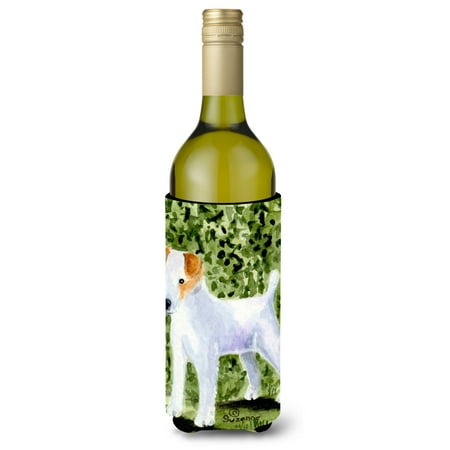 

Caroline s Treasures SS8734LITERK Jack Russell Terrier Wine Bottle Hugger Wine Bottle multicolor