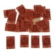 thumbnail image 2 of 20 piezas de etiquetas de costura para artículos hechos a mano Etiqueta de ropa de cuero de PU Etiquetas en relieve para coser bolsa de retales Carter A3 Baoblaze Etiqueta en relieve con agujeros, 2 of 7