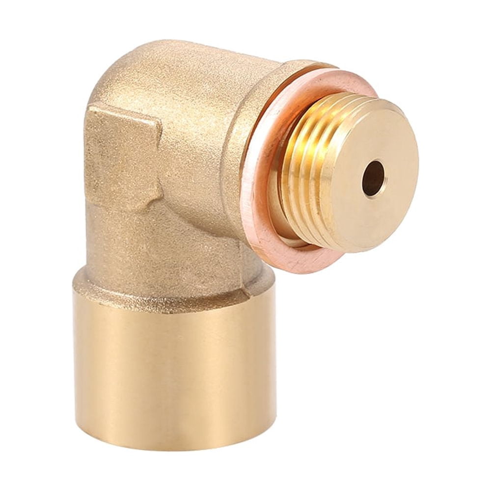 LQCrafK 90 Degree Sensor Extender Sensor Spacer Spark Plug Adapter M18 x 1.5