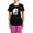 With Pink Pant, variant on CafePress - Wolf Therian Ying Yang Women's Dark Pajamas - Women's Short Sleeve Print T-Shirt and Pants Dark Cotton Pajama Set