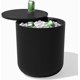 thumbnail image 1 of Songqin Kona Cooler Side Table – 2-in-1 Outdoor Patio Side Table w/Cooler | Insulated 40L Capacity | Modern Accent Décor for Hosting, BBQ, Poolside, 1 of 10