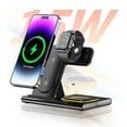 thumbnail image 4 of 3-in-1 Foldable Wireless Charging Station with Light, Fast Charger Dock for Apple Watch, iPhone, AirPods & Samsung Phones, 4 of 9