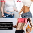 thumbnail image 5 of [Big Clear!]Waist Trimmer Trainer Belt for Women Shaper, Sauna Waist Trimmer Plus Size Tummy Control Belt Workout Belt Stomach Wraps for Bodybuilding, 5 of 6