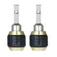 thumbnail image 1 of Yeacher 1/4 Hex Shank Quick Release Electric Drill Auto Lock Screwdriver Bit Holder 60mm Quick Change Shank Tool for Screws Nuts Drill Driver Bit Set and Handheld Driver 2 Pack, 1 of 8