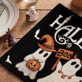 thumbnail image 4 of Sm:)e Ghost Pumpkin Halloween Placemats Set of 4, Halloween Party Kitchen Dining Indoor Outdoor Decorations, 4 of 7