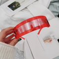 thumbnail image 1 of Typpkmm Y2k Women Sunglasses Laser Eyeglasses Technological Sense Mirrored Lens Eyewear Glasses Integrated Men Sun Glasses, 1 of 7