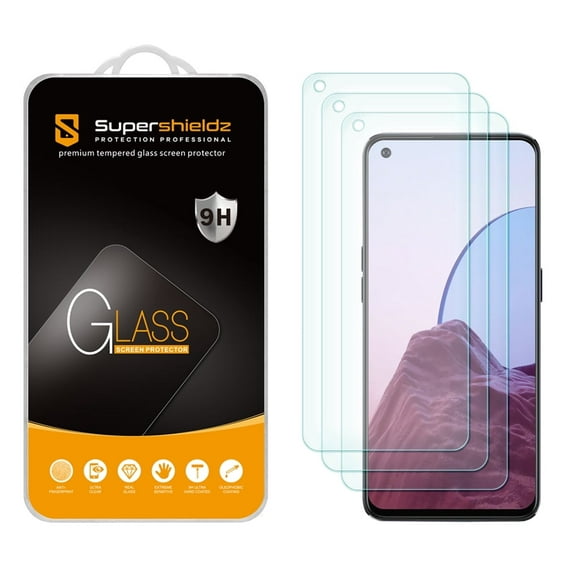 (3 Pack) Supershieldz Designed for OnePlus Nord N20 5G Tempered Glass Screen Protector, Anti Scratch, Bubble Free