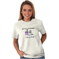 thumbnail image 1 of Wife Ladies TShirts Tees T For Women Life is Crap Without Husband Funny Sarcastic, 1 of 2