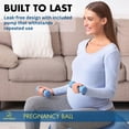 thumbnail image 3 of Pelota de embarazo ProBody Pilates de 75 cm con libro, 3 of 9