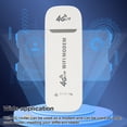 thumbnail image 2 of Cateissary Dongles WiFi 4G LTE B1/B3/B5 adaptador de red de banda ancha módem Stick enrutador inalámbrico de alta velocidad 150Mbps para viajes Type4 NO4, 2 of 6