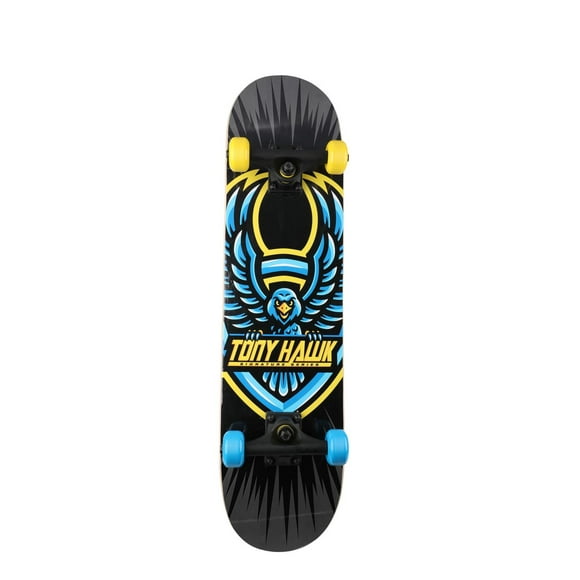 Tony Hawk 31" Popsicle Space Hawk Skateboard with Pro Trucks and ABEC 1 Bearings