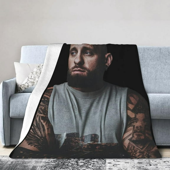 Brantley Music and Gilbert Throw Blankets Flannel Fleece Blankets Pattern Soft Blanket for Couch Sofa Bed 50"x40"