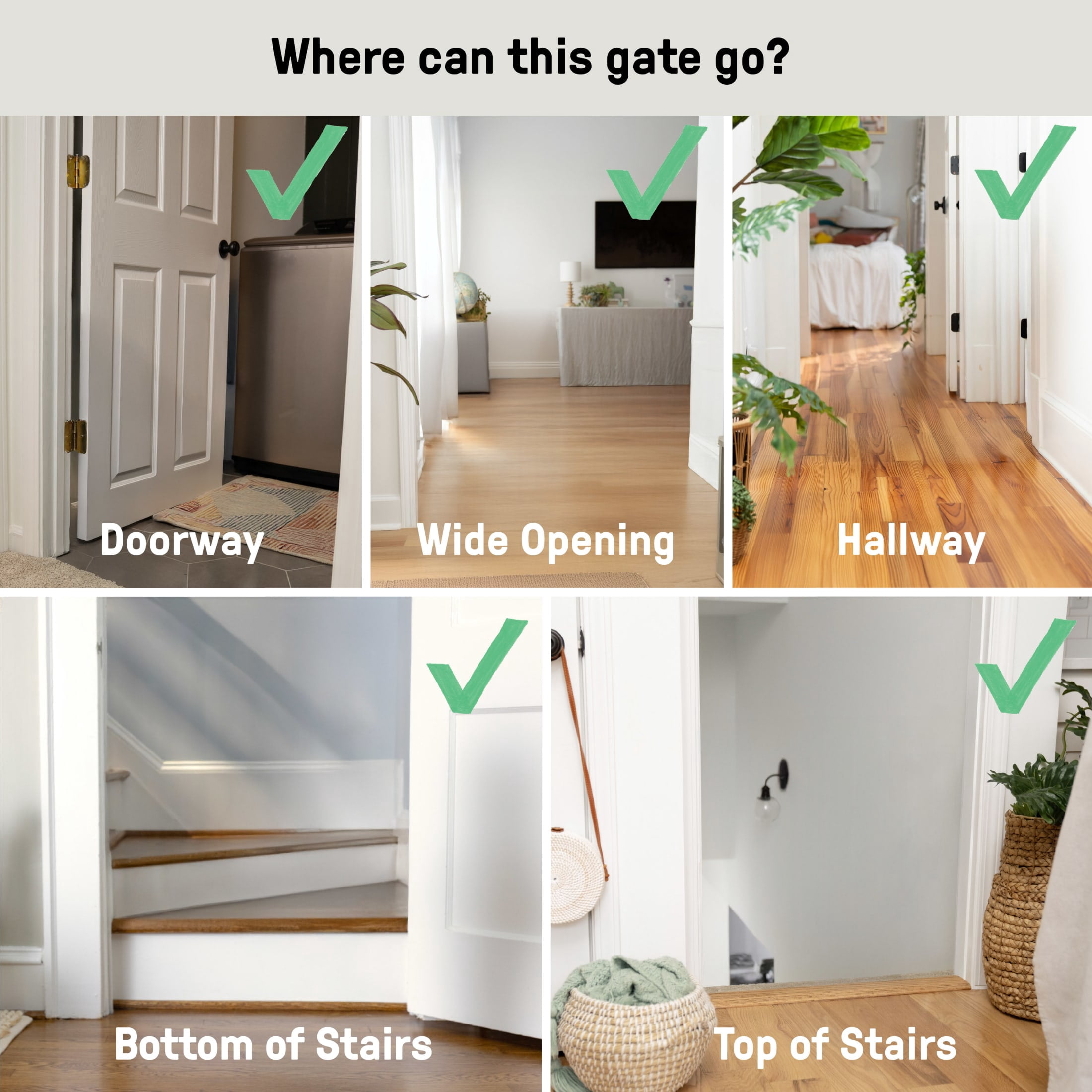 Ingenuity The Doorway 48W Series Pet and Baby Gate - White