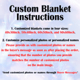 thumbnail image 2 of MesaSe Custom  Memorial Gift with Photo Text Collage  Made in USA  10 Photos Customized Blankets Personalized Throw  Using My Own Pictures for Family Mom Dad Kids Wife or Lover - 4 Sizes, 2 of 6