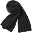 thumbnail image 3 of Warm Autumn and Winter Scarf,Men's Pure Color Knitting Scarves, 3 of 7