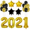 thumbnail image 1 of Agiferg 2021 New Year Party Digital Combination Latex Decoration Set, 1 of 4