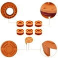 thumbnail image 4 of 6 pack Replacement Spool Line with 1 Pack Spool Cap Cover For WORX WA0010, 4 of 5