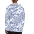 thumbnail image 6 of Men UPF 50+ Sun Protection Hoodie Shirt Quick Dry Long Sleeve Pullover Athletic Fishing Outdoor Blouse, 6 of 7