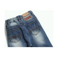 thumbnail image 5 of KIDSCOOL SPACE Baby Boys Girls Little Kid Elastic Ripped Jeans StoneWashed Pants,6-7 Years, 5 of 8