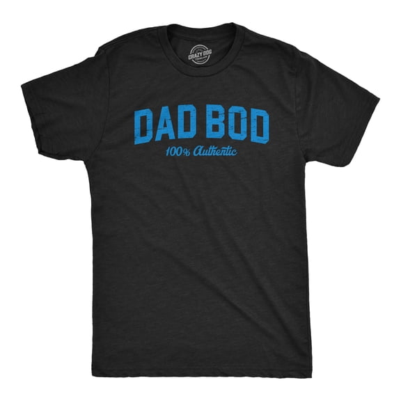 Mens Dad Bod T Shirt Funny Fathers Day Gift Out Of Shape Joke Tee for Guys Graphic Tees