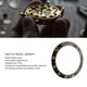 thumbnail image 4 of Anillo De Bisel De Reloj, Inserto De Bisel Portátil, Reemplazo De Moda, Cerámica Pulida Segura Para El Hogar Para Relojero, 4 of 7