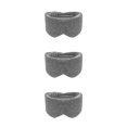 thumbnail image 1 of Ruiboury Sleeping Eye Patch Length Adjustable Adults Children Blinder Eyeshade Grey 3Set, 1 of 6