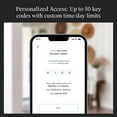 thumbnail image 6 of Keypad – Weatherproof, LED-Backlit Accessory for Keyless Entry with Any Level Lock or Bolt – Black, 6 of 7