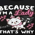 thumbnail image 3 of Disney - The Aristocats - Because I'm A Lady - Women's Oversized T-Shirt, 3 of 5