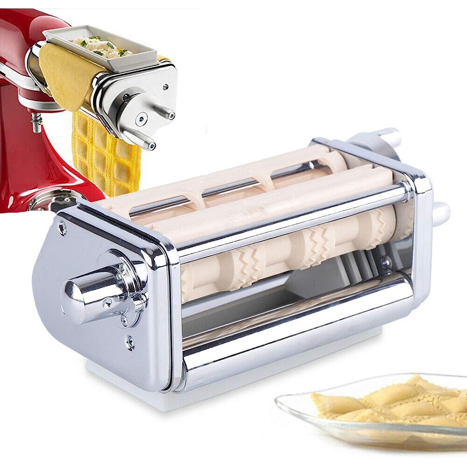 Ravioli Maker Attachment Stainless Steel Tool For Stand Mixer Dumpling