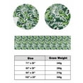 thumbnail image 6 of Xipuska Tropical Bed Runners for Cal King Size Bed, Decorative Bed Throws for Foot of Bed, Green Palm Leaf Summer Plant Bed Runner Sofa Throw Bedding Scarf Protector Slipcover for Bedroom/Hotel, 6 of 6