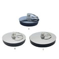 thumbnail image 2 of Wosthever Juego de tapones de drenaje para fregadero de 3 piezas, hechos con tapón de fregadero de acero inoxidable resistente con tapones de Accesorios de baño Como se muestra medio, 2 of 6