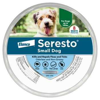Seresto for Small Dogs 8-Month Flea and Tick Prevention Collar