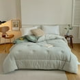 thumbnail image 1 of Ultra-Soft Washed Microfiber Duvet Insert, 78.74*90.55 Inch Great For Summer Spring Fall Enhanced Warmth For All Seasons, Lightweight Yet Insulating Comforter Core, Washable, 1 of 9