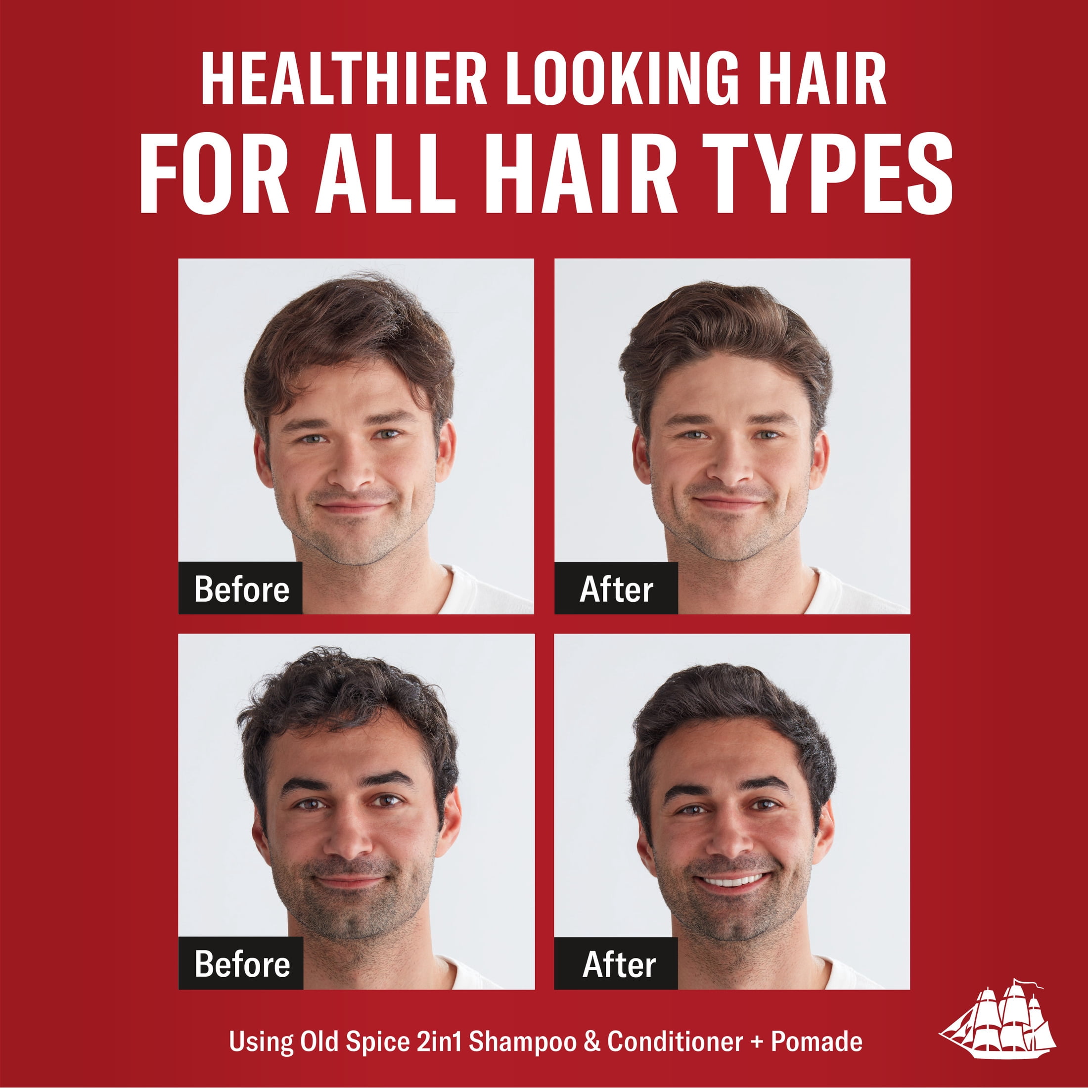 Old Spice Swagger 2 in 1 Men's Shampoo and Conditioner, 21.9 fl oz