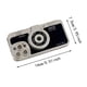 thumbnail image 2 of Compatible con Unique Cute 3D Cartoon Retro Camera Look with Long Lanyard Leather+Soft TPU Shockproof Protector, 2 of 3