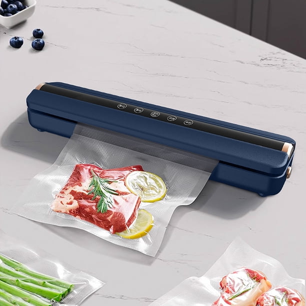 Xihbxyly Mini Selladora de Bolsas, Portátil, Recargable Por Usb, con Batería de 1500 Mah, Mantiene La Frescura de Los Alimentos, Diseño Compacto para Picnics En La Cocina, Compatible con Bolsas de Va