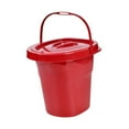 thumbnail image 2 of Bothyi Chamber Pot Convenient to Use Solid Pee Container for Indoor Home Old People Red, 2 of 8