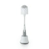OXO Tot Bottle Brush With Bristled Cleaner & Stand, Gray