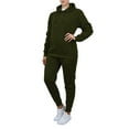 thumbnail image 6 of Womens Loose Fit Fleece-Lined Pullover Hoodie & Jogger 2-Piece Set (S-2XL), 6 of 10
